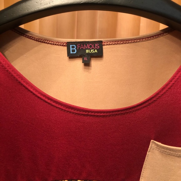 Women’s fall B Famous #USA Leopard print top - Picture 11 of 11